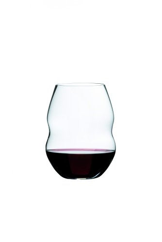 Riedel Swirl Red Wine, red wine glass, wine glass, high-quality glass, 580 ml, set of 2, 0450/30