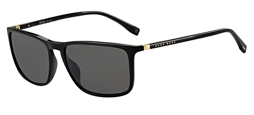 Sunglasses HUGO BOSS BOSS 0665/S/IT 2M2 BLACK GOLD 57/16/145 Men on Sale