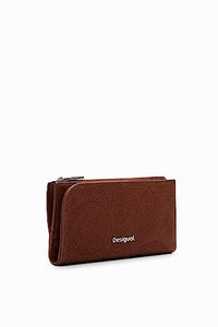Thumbnail for Desigual Women's Mone_Dejavu INES Bi-Fold Wallet, Brown im Sale