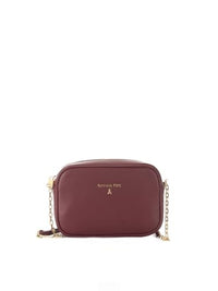 Thumbnail for Patrizia Pepe small women's shoulder bag in dark plum on sale