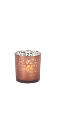 Thumbnail for Sompex - AWHIA, tealight holder star small - glass, brown (34600) on sale