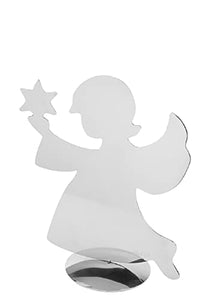 Thumbnail for Fink HOLYWORKER Engel Figur aus Edelstahl in der Farbe Silber, im Sale