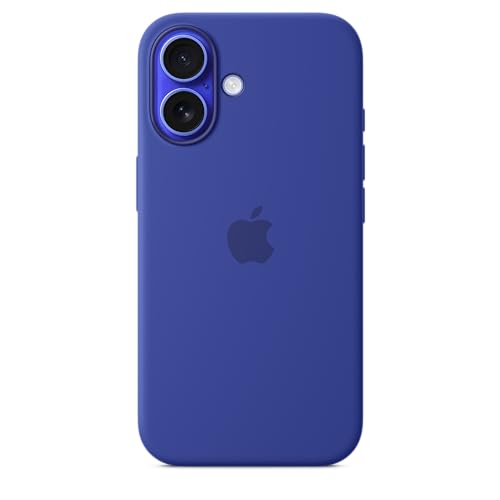 Apple iPhone 16 Silicone Case with MagSafe – Ultramarine on sale