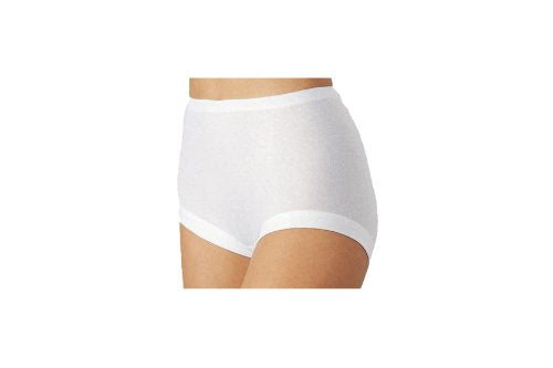 5 Stück Taillenslip Damen Slip Unterwäsche Unterhose NELLY 100% Baumwolle TAILLENSLIP mit tiefem Beinausschnitt Farbe weiß im Sale