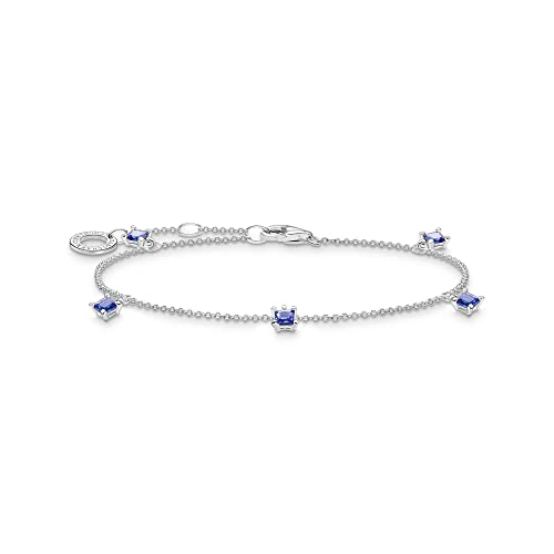 THOMAS SABO Damen Armband mit blauen Steinen 925 Sterlingsilber A2058-699-32 im Sale