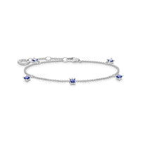 Thumbnail for THOMAS SABO Damen Armband mit blauen Steinen 925 Sterlingsilber A2058-699-32 im Sale