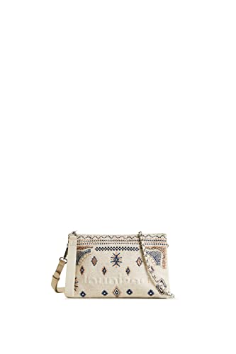 Desigual Damen bols_regasita dortmund Across Body Bag, Weiß, Einheitsgröße EU im Sale