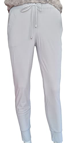 Stehmann, Roxana-748 Jogg Pant in Ultra Light High-Teg-Bi-Stretch (Storm Grey, 46) on sale