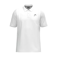 Thumbnail for HEAD Club 25 TECH Polo Shirt Men, White on sale