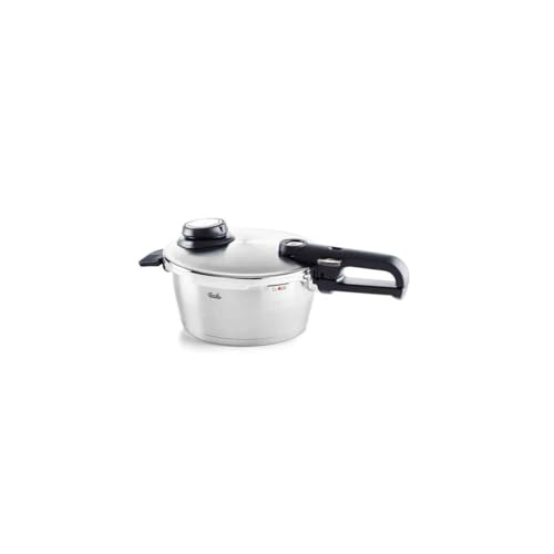 Fissler Vitavit Premium/Pressure Cooker (3.5 L, Ø 22 cm) Stainless Steel Pressure Cooker, 4 Cooking Levels, Induction Insert Included