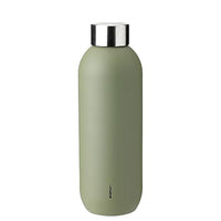 Thumbnail for Stelton Keep Cool Thermos Bottle - Thermo Drinking Bottle - Double-Walled Insulated Jug - Modern Design Thermo Mug for Water, Hot & Cold Drinks, Coffee, Tea - 0.6 Liter, Army on Sale