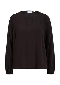 Thumbnail for comma women's 2145840 blouse, 9999 black, 34 on sale