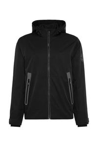 Thumbnail for Camp David Herren Funktionsjacke mit Kapuze und Tapes Black im Sale