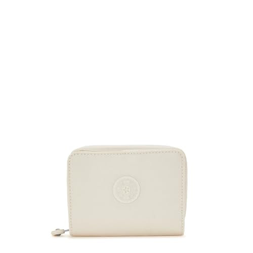 Kipling MONEY LOVE Medium Wallet, Beige Pearl (White) on Sale