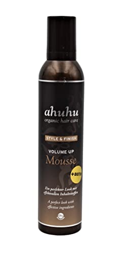 ahuhu Style &amp; Finish Volume Up Mousse BIOTIN 300ml on sale