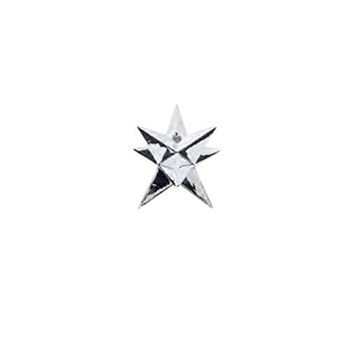 Sompex - KRISMASI, Star candle holder, - Ceramic, Silver (5271) on sale