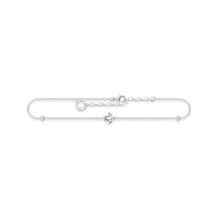 Thumbnail for Thomas Sabo Damen Fußkettchen Herz 925 Sterling Silber AK0007-051-14-L27v im Sale