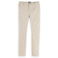 Thumbnail for Scotch & Soda Men Essential Stuart-Stretch Cotton Chino Pants, Parchment, 33-34 im Sale