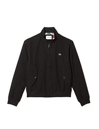 Thumbnail for Lacoste Men's Bh0538 Lightweight Jacket, Black, 44 on Sale