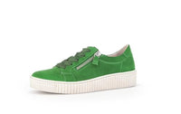 Thumbnail for Gabor Damen Low-Top Sneaker, Frauen Halbschuhe,Wechselfußbett,Best Fitting,Plateausohle,straßenschuhe,Strassenschuhe,Verde,38 im Sale