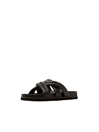 ESPRIT Damen modischer Tieffußbett Slipper, 001/BLACK, EU im Sale