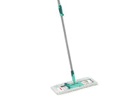 Thumbnail for Leifheit back-friendly floor mop Profi XL cotton plus Telescope, with telescopic handle 80-135cm made of steel for tile and stone floors, mop for release with foot click, 360° swivel joint, click system