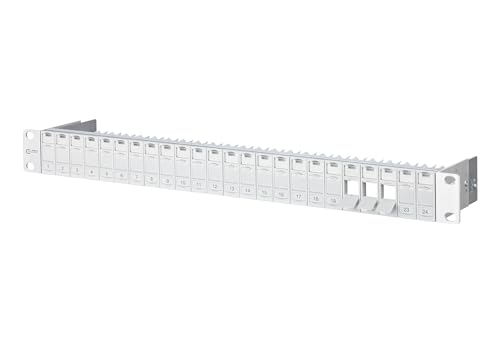 METZ CONNECT 130920-00KE 24 Port LWL-Patchpanel Unbestueckt 1 HE im Sale