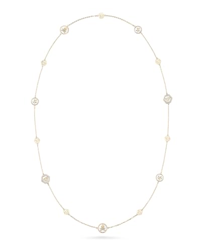 Philipp Plein Damen Kette Halskette Edelstahl IP Gold PLEIN MINI LOGO PJ2EA11NU im Sale