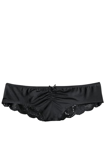 LASCANA Damen String, Schwarz (schwarz 862), (Herstellergröße:44) im Sale