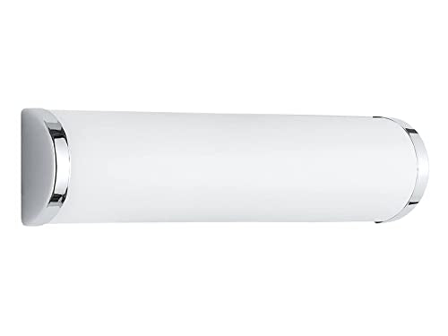 Trio Leuchten Wandleuchte Xavi 2803021-06, Metall Chrom, Glas weiß satiniert, exkl. 2x E14 im Sale