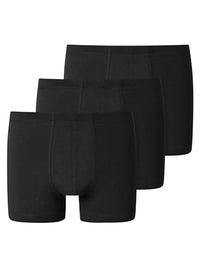 Thumbnail for Schiesser Herren 3 Pack Unterwäsche Mit Weichem Bund - 95/5 Organic Boxershorts, Schwarz_173988, EU im Sale