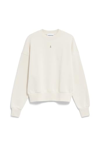 ARMEDANGELS Women's Organic Cotton Sweatshirt ALIZAA Fortune Oversized Fit Undyed on Sale