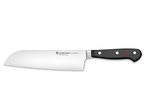 WÜSTHOF Classic Santoku 17 cm, Schwarz,silber im Sale