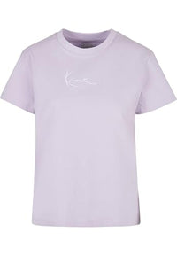Thumbnail for Karl Kani Damen KW221-001-1 Small Signature Tee Purple Purple im Sale