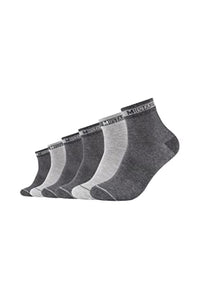 Thumbnail for MUSTANG Herren Kurzsocken 6er Pack 39/42 dark grey mix im Sale