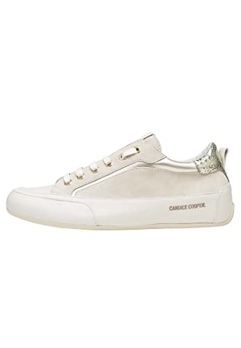 Candice Cooper Kendo-Sneakers aus Leder und Veloursleder, Beige 39 im Sale