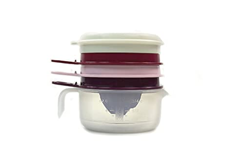 Tupperware Backen Küchenperle Zitronenpresse lila Eitrenner Küchenhelfer im Sale