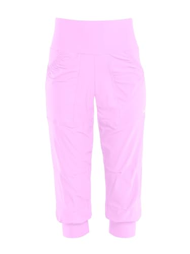 Winshape Women's Functional Comfort ¾ Leisure Trousers Lei201c Casual Trousers, Black, EU on Sale