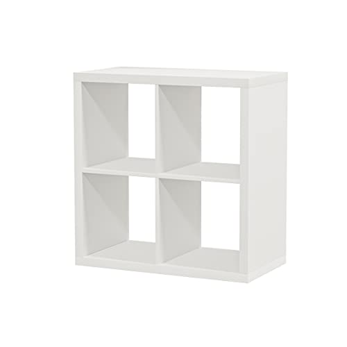 Ikea Kallax shelf, bookcase, wall shelf, room divider in white (77 x 77 cm) on sale