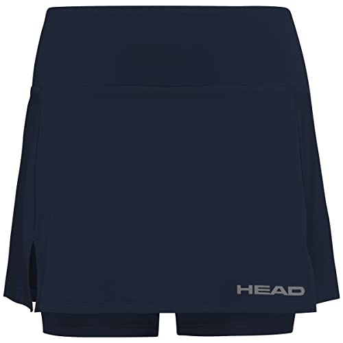 HEAD CLUB Basic Skort Girls, blau, 128 im Sale