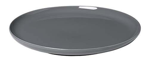 Blomus -RO- Speiseteller, eleganter Grauton, bruch- und kratzfest, spülmaschinengeeignet, Farbe Sharkskin (64001) im Sale