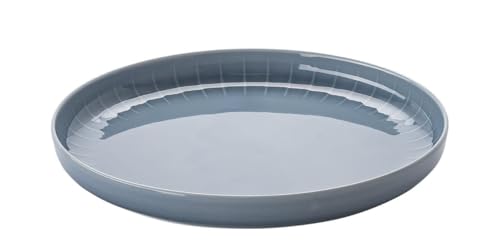 Rosenthal Joyn Denim Blue gourmet plate 22 cm, stoneware dinner plate, salad plate, round serving plate, plate, dinner plate, dishwasher and microwave safe, height 2.4 cm, blue on sale
