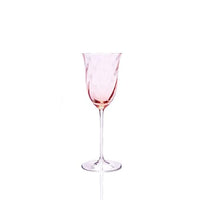 Thumbnail for Anna von Lipa - Weinglas Weißwein Limoux Rosa mit Sockel in Kristallfarbe (2er Set) - Weingläser im Sale