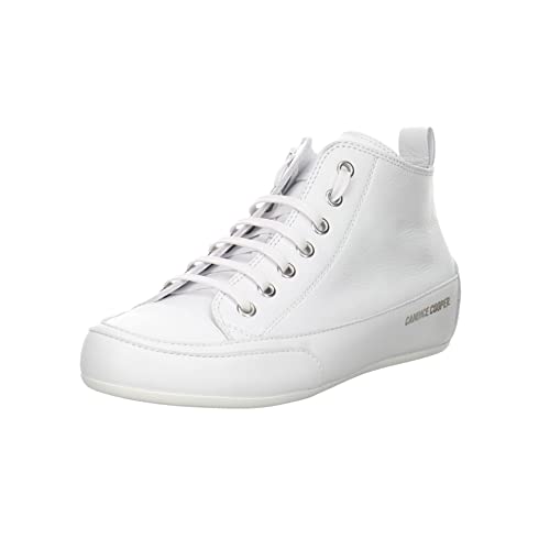 Candice Cooper MID S ankle-high sneakers in suede and smooth leather - white, sage 36 on sale