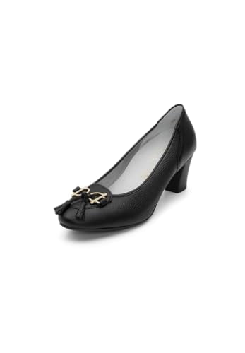 VITAFORM Pumps Weite H - Pumps Damen Elegant - Weiches Hirsch-Leder aus Italien - Absatzschuhe Damen schwarz 35 im Sale