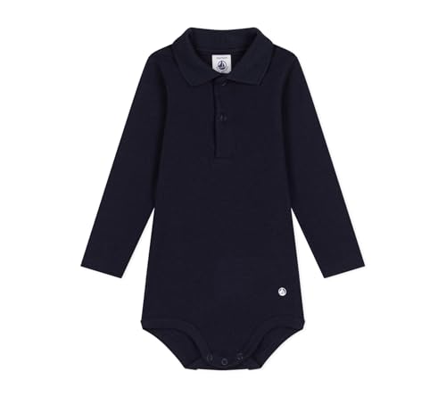 Petit Bateau A0BQC Langarm-Body Mit Rollkragen Baby Jungen Smoking 12 Monate im Sale