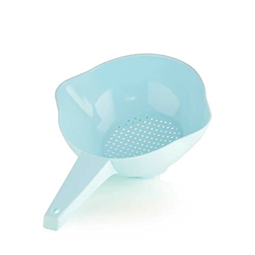 Tupperware Goldregen Sieb klein 1 Quart mit Griff in Hellblau im Sale