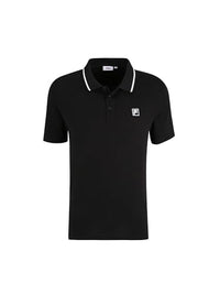Thumbnail for FILA Men's Bucak Polo Shirt Western, Black, on Sale