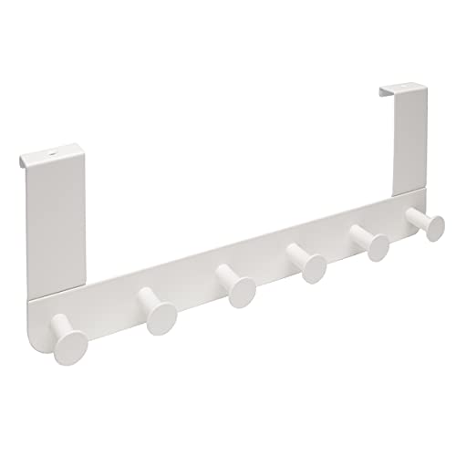 IKEA Enudden hanger for door, metal, white with 6 hooks for hanging on sale