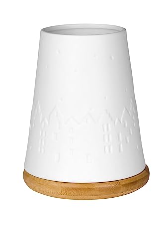 Räder Poesie Windlicht Winterstadt D.12,8cm, H.16,5cm im Sale